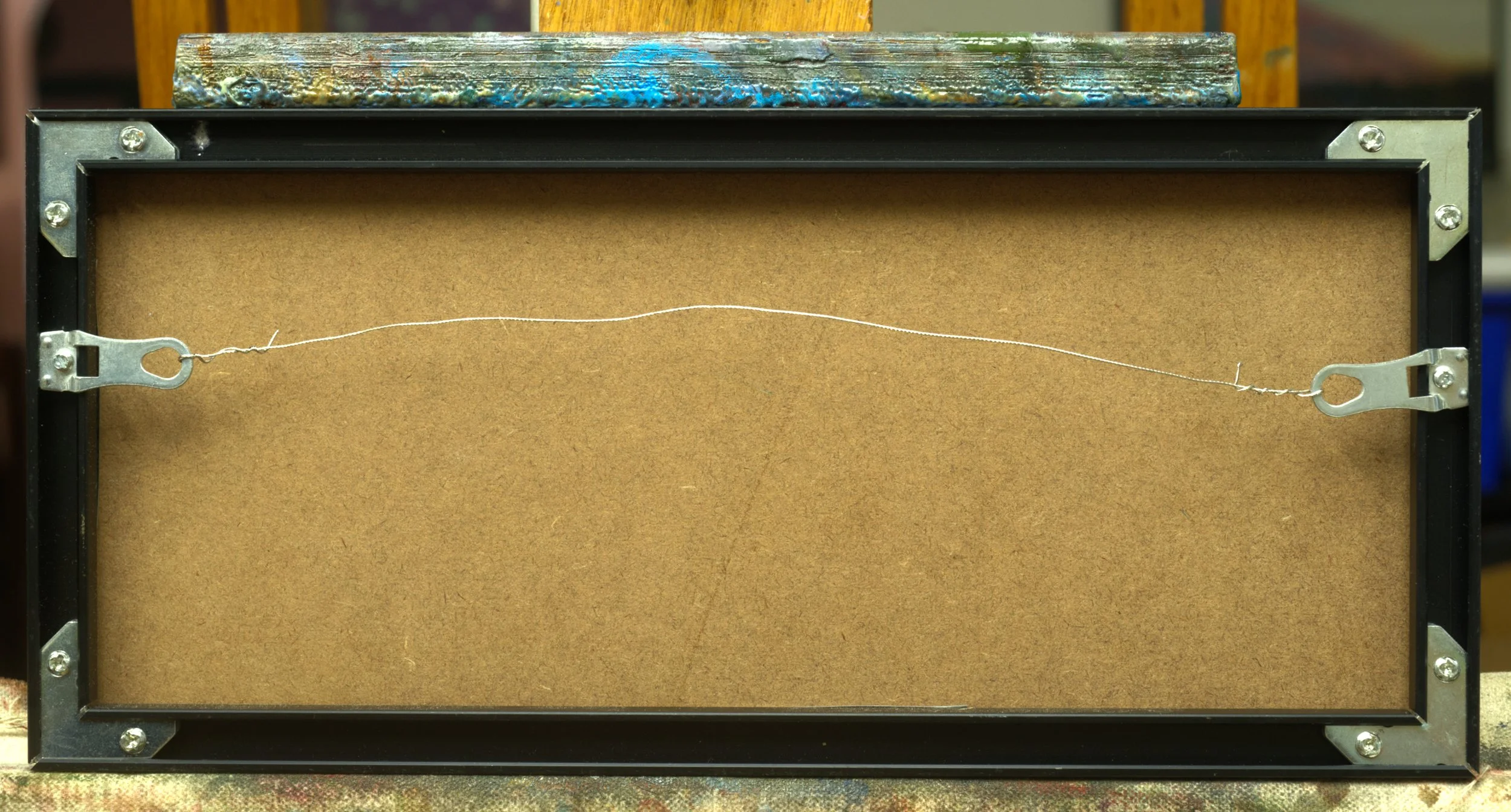 Sarah Yuster oil painting of a panoramic view east from the